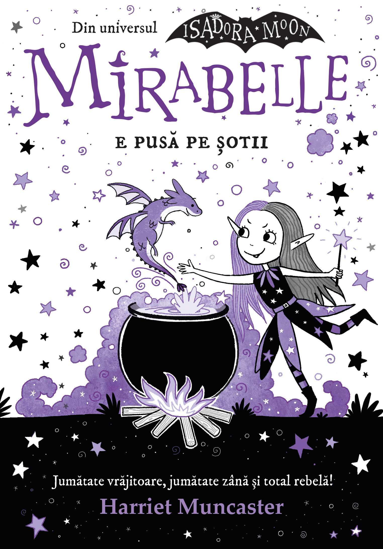 Mirabelle e pusă pe șotii